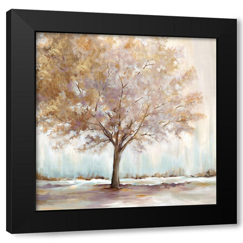 Infinite PeaceÂ  Black Modern Wood Framed Art Print by Watts, Eva