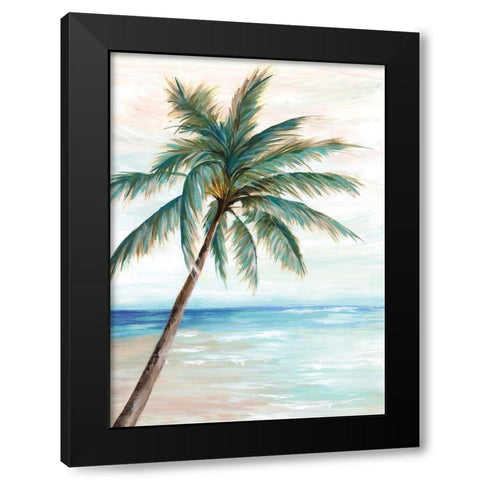 Hawaii Beach I  Black Modern Wood Framed Art Print by Watts, Eva