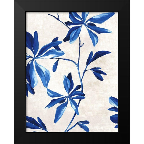 Oleander II Black Modern Wood Framed Art Print by Watts, Eva