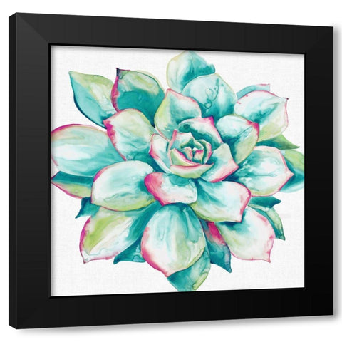 Divine Extension Black Modern Wood Framed Art Print with Double Matting by Watts, Eva