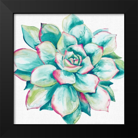 Divine Extension Black Modern Wood Framed Art Print by Watts, Eva