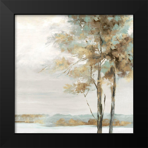 Countryside Hues  Black Modern Wood Framed Art Print by Watts, Eva