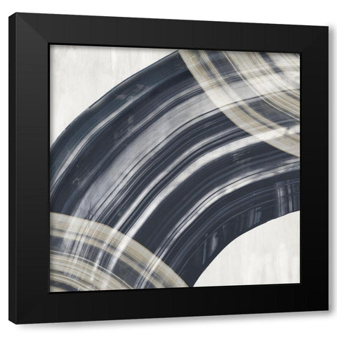 Beyond Infinity I  Black Modern Wood Framed Art Print with Double Matting by Watts, Eva