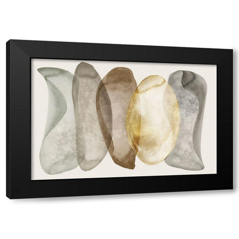 Glass Blowing  Black Modern Wood Framed Art Print with Double Matting by Watts, Eva