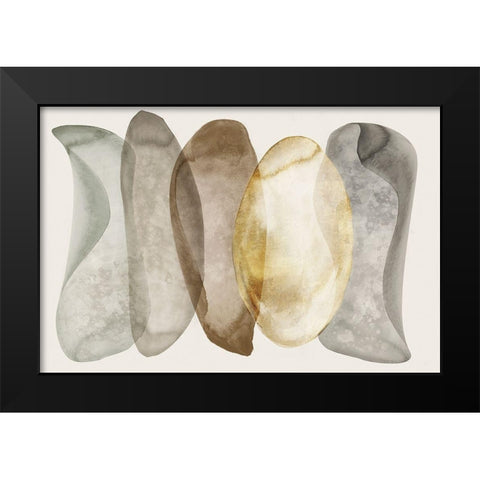 Glass Blowing  Black Modern Wood Framed Art Print by Watts, Eva