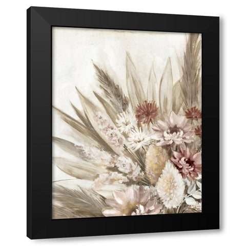 Send all your Love I  Black Modern Wood Framed Art Print with Double Matting by Watts, Eva