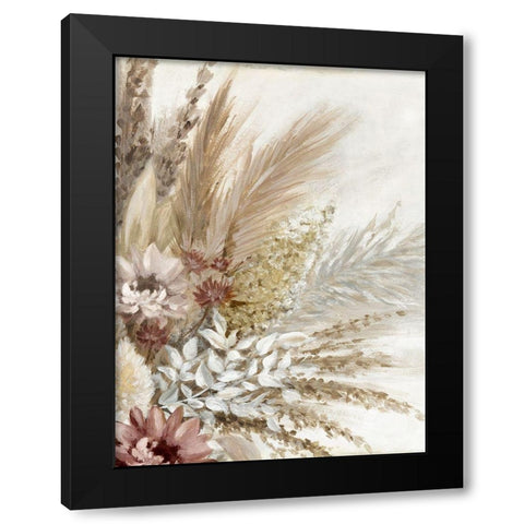 Send all your Love II Black Modern Wood Framed Art Print with Double Matting by Watts, Eva