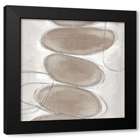 Modern Inuk Shuk I Black Modern Wood Framed Art Print by Watts, Eva