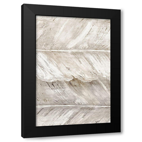 Leaf Overlay I  Black Modern Wood Framed Art Print by Watts, Eva