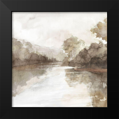 Fall Nature  Black Modern Wood Framed Art Print by Watts, Eva