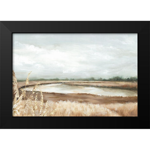 Loving Fall II Black Modern Wood Framed Art Print by Watts, Eva