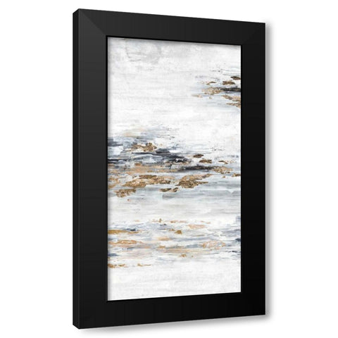 Memory I Black Modern Wood Framed Art Print with Double Matting by Isabelle Z