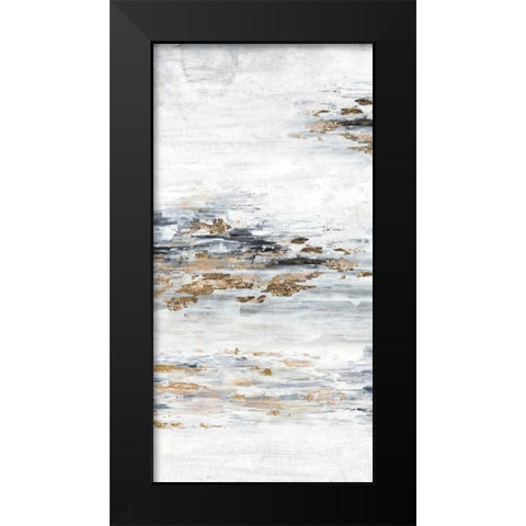 Memory I Black Modern Wood Framed Art Print by Isabelle Z