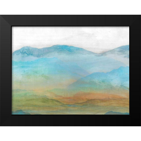 Panorama I Black Modern Wood Framed Art Print by Isabelle Z