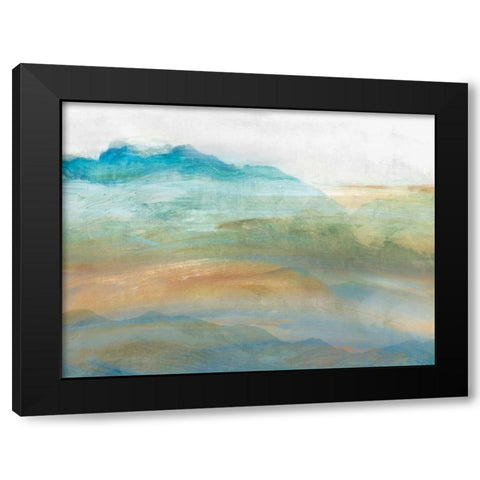 Panorama II Black Modern Wood Framed Art Print by Isabelle Z