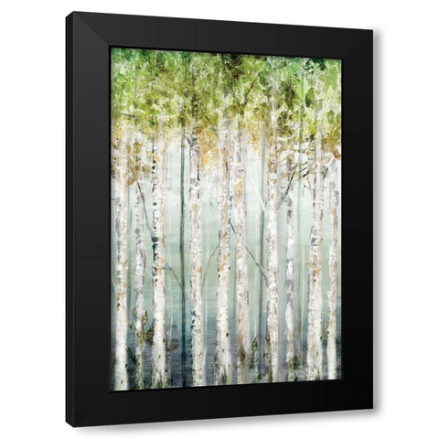 Enlightened Moment II Black Modern Wood Framed Art Print by Isabelle Z