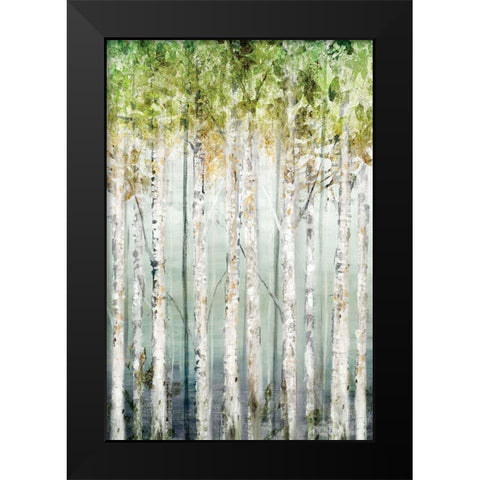 Enlightened Moment II Black Modern Wood Framed Art Print by Isabelle Z