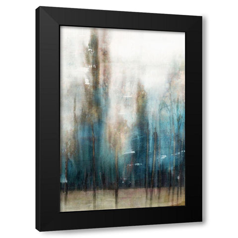 Forest at Dusk I Black Modern Wood Framed Art Print by Isabelle Z