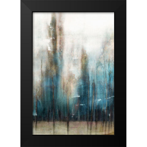 Forest at Dusk I Black Modern Wood Framed Art Print by Isabelle Z