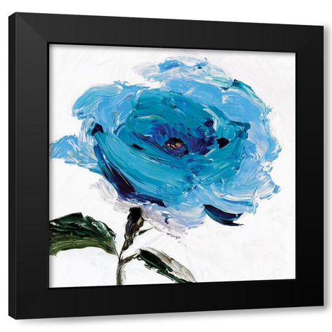 Sherry I  Black Modern Wood Framed Art Print by Isabelle Z