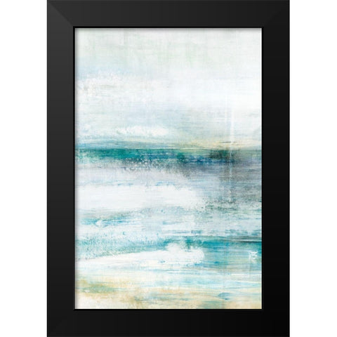 Waverly I Black Modern Wood Framed Art Print by Isabelle Z