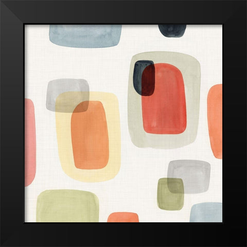 Commerce I Black Modern Wood Framed Art Print by Isabelle Z