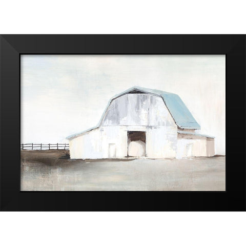 By The Barn I  Black Modern Wood Framed Art Print by Isabelle Z