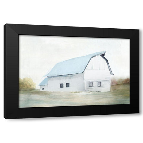 By the Barn II Black Modern Wood Framed Art Print by Isabelle Z