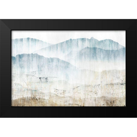 Beneath II Black Modern Wood Framed Art Print by Isabelle Z