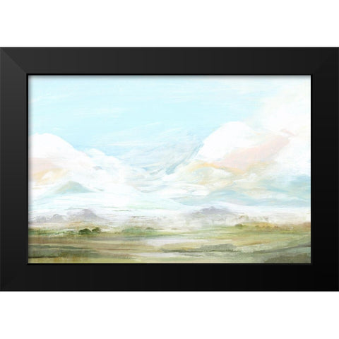 Habit I Black Modern Wood Framed Art Print by Isabelle Z