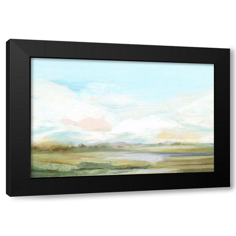 Habit II Black Modern Wood Framed Art Print by Isabelle Z