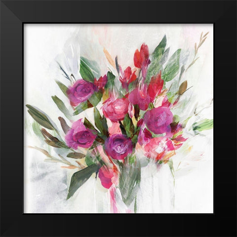 Bewitched II Black Modern Wood Framed Art Print by Isabelle Z