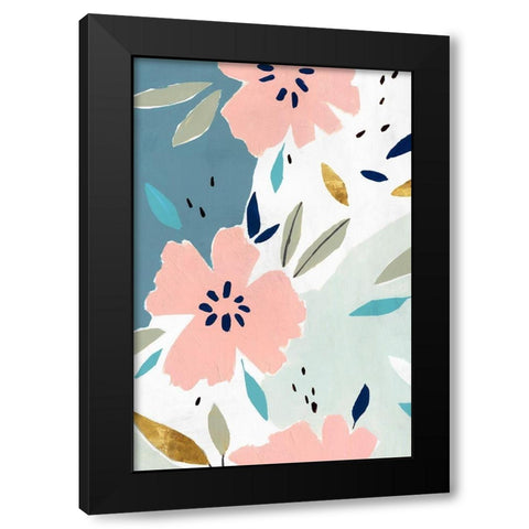 Daydream II Black Modern Wood Framed Art Print with Double Matting by Isabelle Z