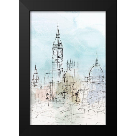 New York City I Black Modern Wood Framed Art Print by Isabelle Z