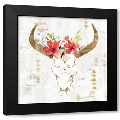Oddity I  Black Modern Wood Framed Art Print by Isabelle Z