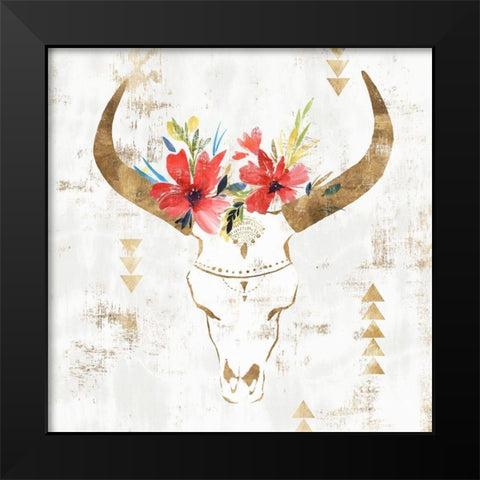 Oddity I  Black Modern Wood Framed Art Print by Isabelle Z