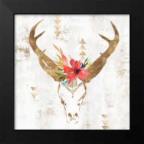 Oddity II  Black Modern Wood Framed Art Print by Isabelle Z