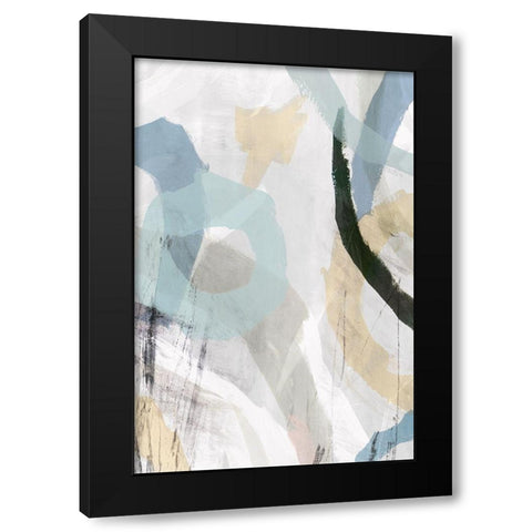 Stillness I  Black Modern Wood Framed Art Print with Double Matting by Isabelle Z