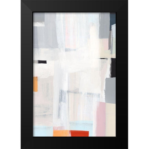 Meno I Black Modern Wood Framed Art Print by Isabelle Z