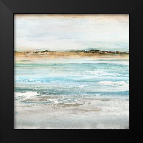 Retrospective II  Black Modern Wood Framed Art Print by Isabelle Z