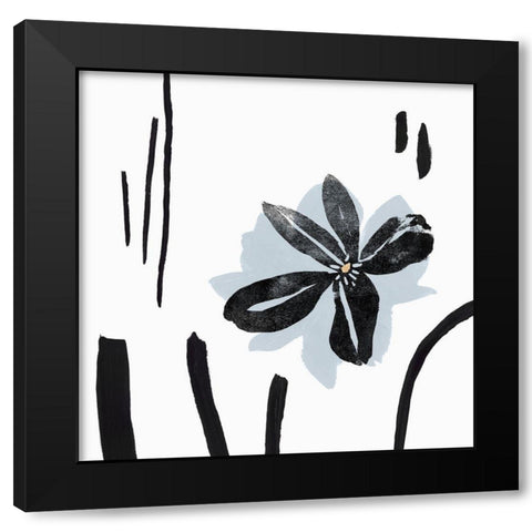 Interflora I  Black Modern Wood Framed Art Print by Isabelle Z