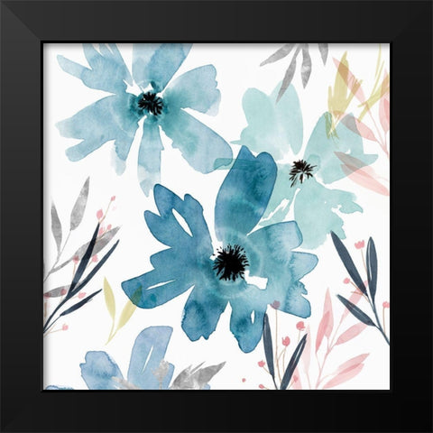 Fresh Scent I  Black Modern Wood Framed Art Print by Isabelle Z