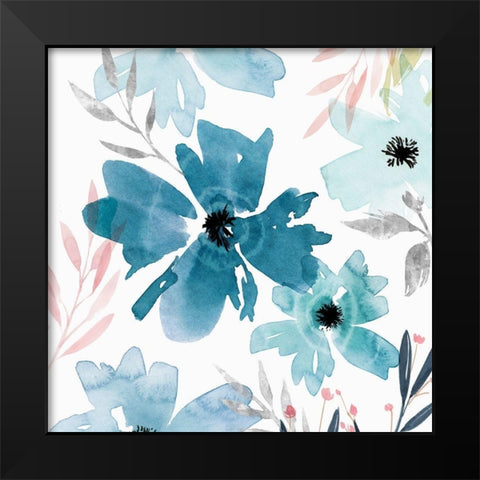 Fresh Scent II  Black Modern Wood Framed Art Print by Isabelle Z