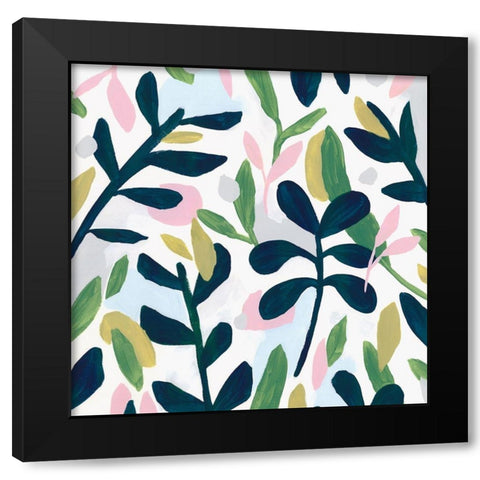 Into the Forest I  Black Modern Wood Framed Art Print by Isabelle Z