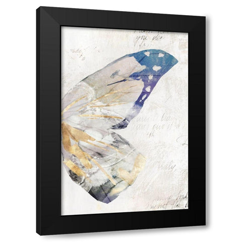 Butterfly Effect III  Black Modern Wood Framed Art Print by Isabelle Z