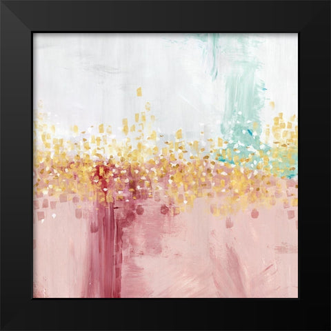 Mustnt Hurry I Black Modern Wood Framed Art Print by Isabelle Z