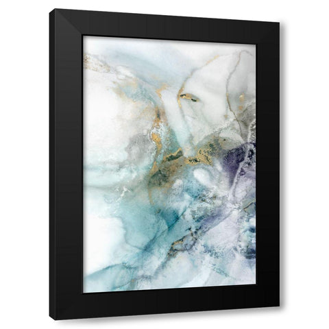 Blotting I  Black Modern Wood Framed Art Print by Isabelle Z