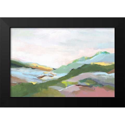Highland I  Black Modern Wood Framed Art Print by Isabelle Z