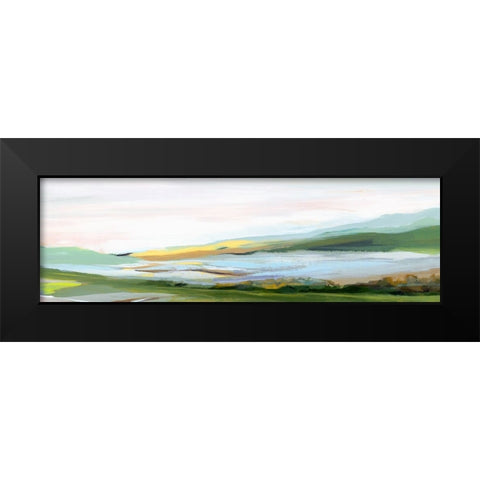 Highland II  Black Modern Wood Framed Art Print by Isabelle Z