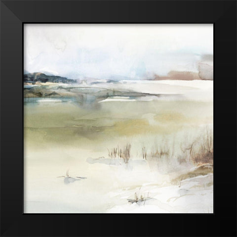 Epilogue I  Black Modern Wood Framed Art Print by Isabelle Z